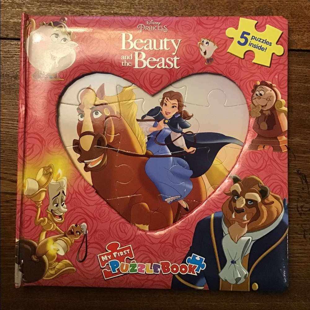 Beauty And The Beast My First Puzzle book